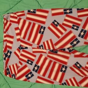 LulaRoe, one size, red white blue